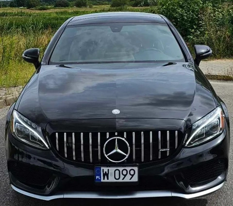 Mercedes-Benz Klasa C cena 186500 przebieg: 57000, rok produkcji 2017 z Warszawa małe 407